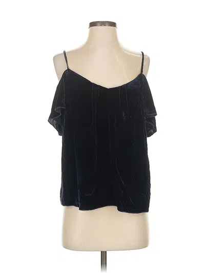 Pre-owned Joie Sleeveless Blouse In Blue