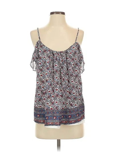 Pre-owned Joie Sleeveless Blouse In Blue