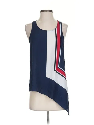 Pre-owned Joie Sleeveless Blouse In Blue