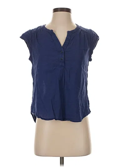 Pre-owned Joie Sleeveless Blouse In Blue