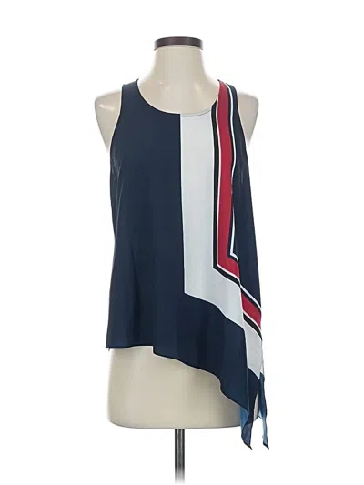 Pre-owned Joie Sleeveless Blouse In Blue