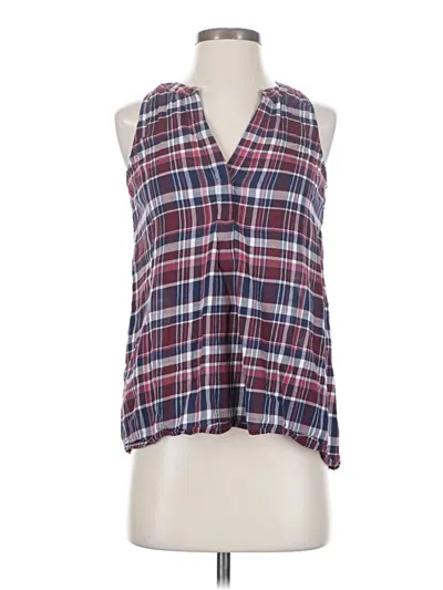 Pre-owned Joie Sleeveless Blouse In Blue