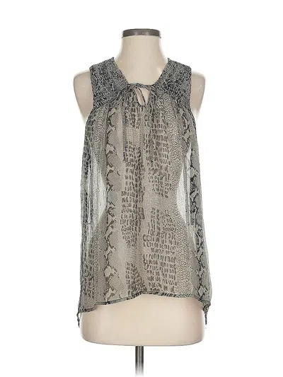 Pre-owned Joie Sleeveless Blouse In Gray