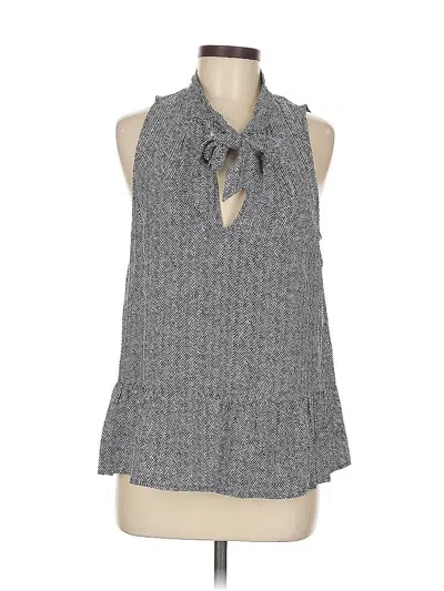 Pre-owned Joie Sleeveless Blouse In Gray