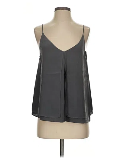 Pre-owned Joie Sleeveless Blouse In Gray