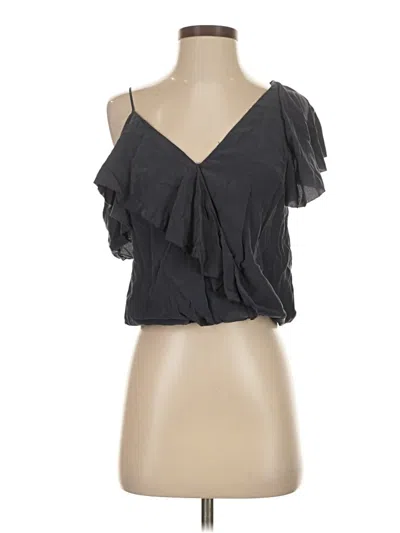 Pre-owned Joie Sleeveless Blouse In Gray