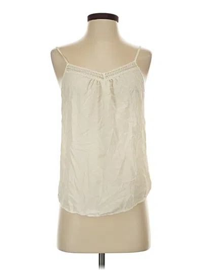 Pre-owned Joie Sleeveless Blouse In Ivory