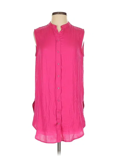 Pre-owned Joie Sleeveless Blouse In Pink