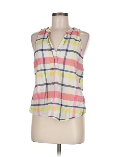 Pre-owned Joie Sleeveless Blouse In Pink