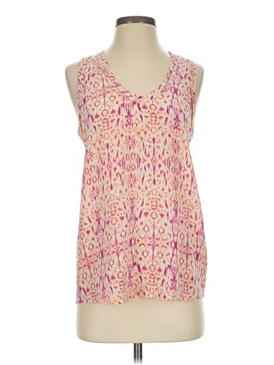Pre-owned Joie Sleeveless Blouse In Pink