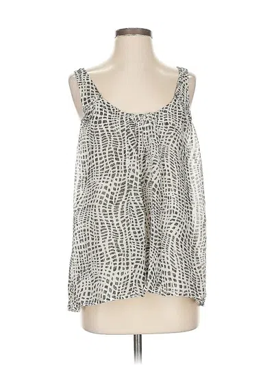 Pre-owned Joie Sleeveless Blouse In Silver