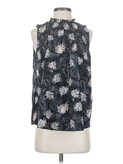 Pre-owned Joie Sleeveless Blouse In Silver