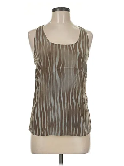 Pre-owned Joie Sleeveless Blouse In Silver