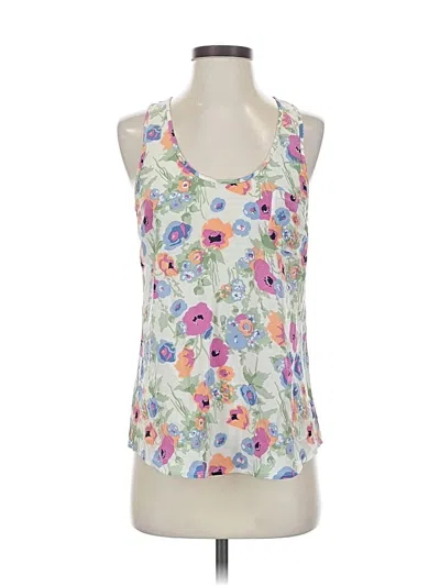 Pre-owned Joie Sleeveless Blouse In White