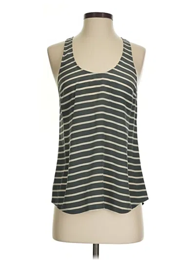 Pre-owned Joie Sleeveless Silk Top Gray Halter Neckline Tops