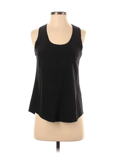 Pre-owned Joie Sleeveless Top Black Halter Neckline Tops