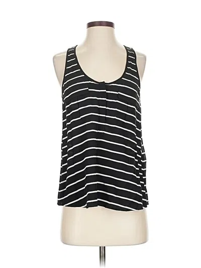 Pre-owned Joie Sleeveless Top Black Halter Neckline Tops