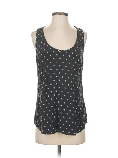 Pre-owned Joie Sleeveless Top Black Scoop Neck Tops