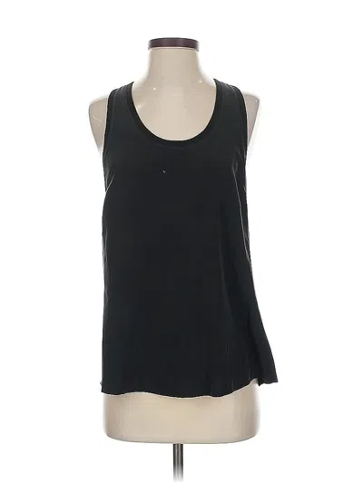 Pre-owned Joie Sleeveless Top Black Scoop Neck Tops