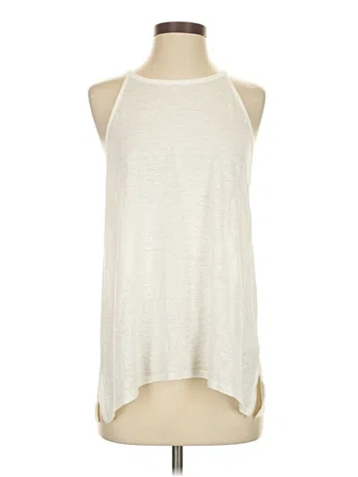 Pre-owned Joie Sleeveless T-shirt In White