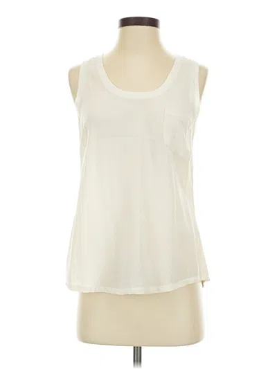Pre-owned Joie Sleeveless T-shirt In White