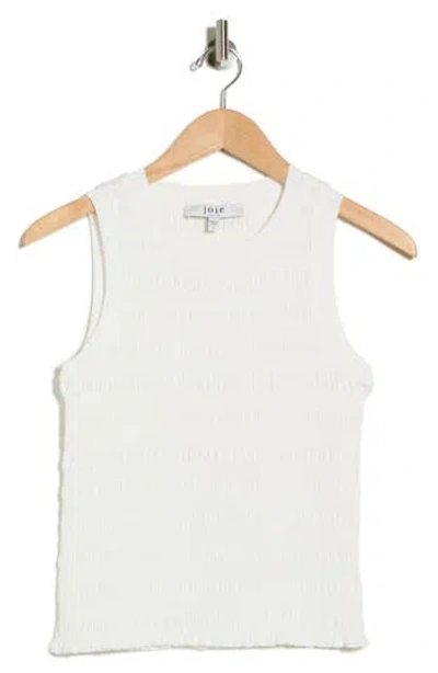Joie Smocked Crewneck Tank In Multi