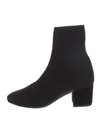 Pre-owned Joie Sock Boots In Black