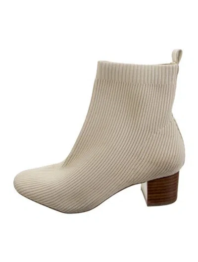 Pre-owned Joie Sock Boots In Neutrals
