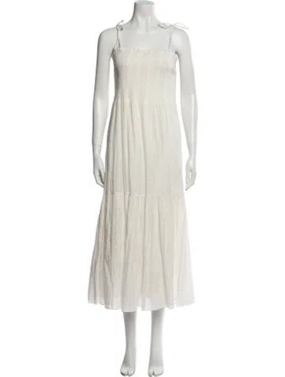 Pre-owned Joie Square Neckline Long Dress W/ Tags