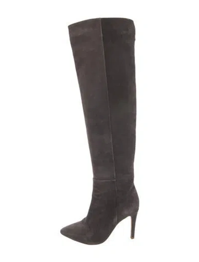 Pre-owned Joie Suede Boots In Brown