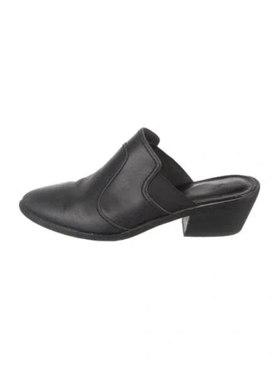 Pre-owned Joie Suede Mules In Grey