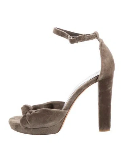 Pre-owned Joie Suede Sandals In Multi