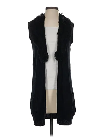 Pre-owned Joie Sweater Vest In Black