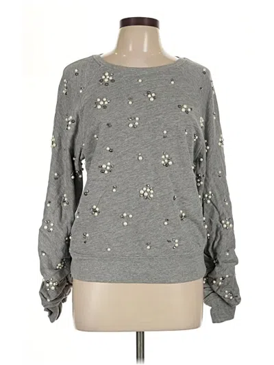 Pre-owned Joie Sweatshirt In Gray