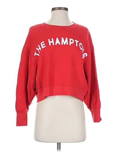 Pre-owned Joie Sweatshirt In Red