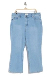 Joie Sylvie Ankle Straight Leg Jeans In West Kinney Wash
