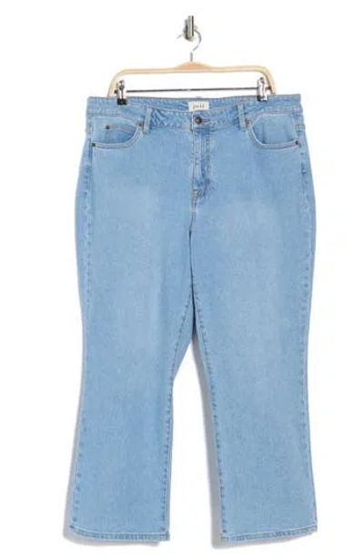 Joie Sylvie Ankle Straight Leg Jeans In West Kinney Wash