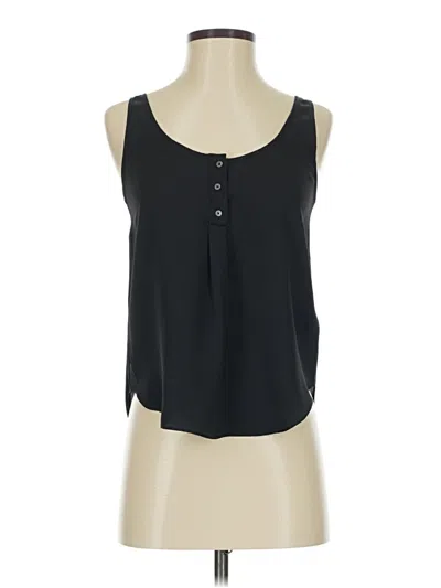 Pre-owned Joie Tank Top Black Halter Neckline Tops