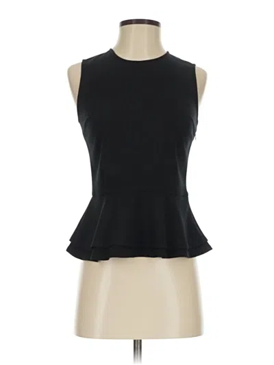 Pre-owned Joie Tank Top Black Halter Neckline Tops