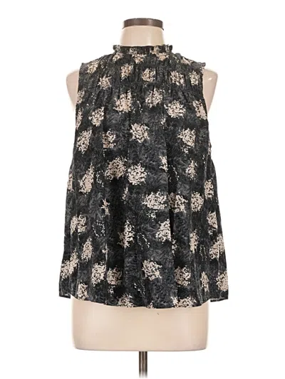 Pre-owned Joie Tank Top Black Halter Neckline Tops