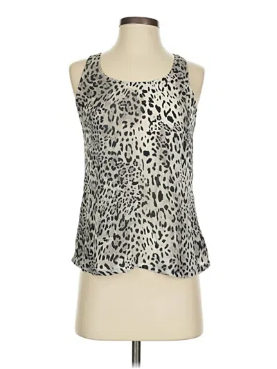 Pre-owned Joie Tank Top Ivory Halter Neckline Tops In White