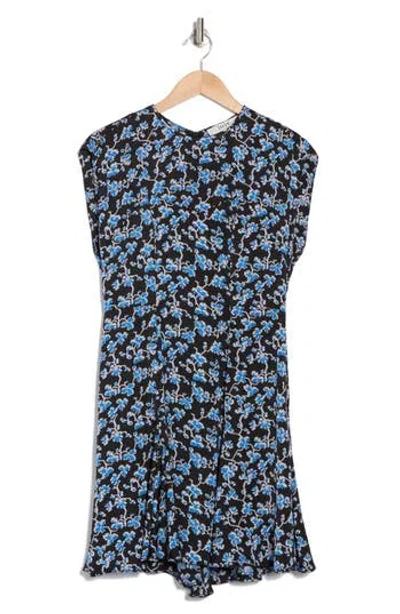 Joie Telsa Floral Cap Sleeve Dress In Daphne Multi