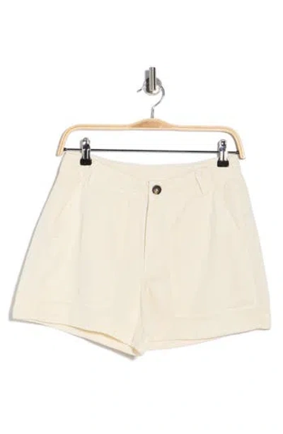 Joie Tencel™ Lyocell Shorts In White