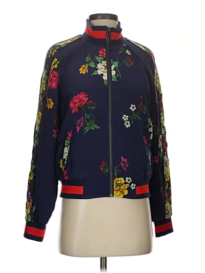 Pre-owned Joie Track Jacket In Blue