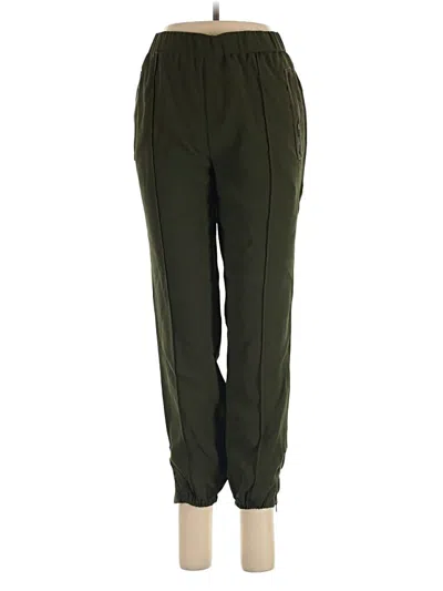 Pre-owned Joie Track Pants In Green