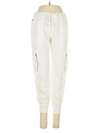 Pre-owned Joie Track Pants In Ivory