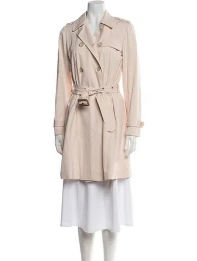 Pre-owned Joie Trench Coat In Pink