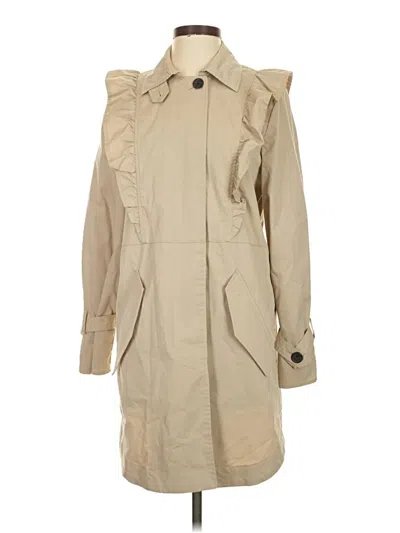 Pre-owned Joie Trenchcoat In Brown