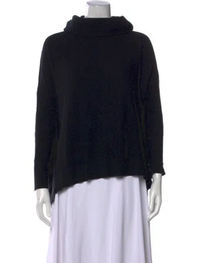 Pre-owned Joie Turtleneck Sweater In Black