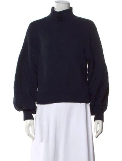 Pre-owned Joie Turtleneck Sweater In Blue